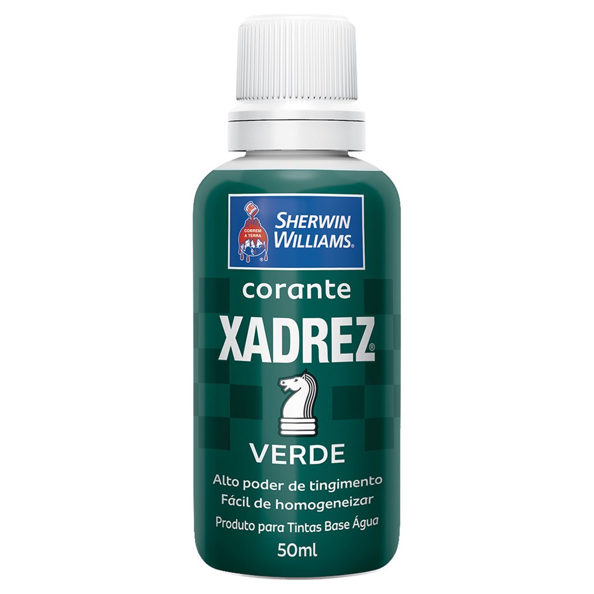 Tinta Bisnaga Xadrez 50ml Vde #N Cx/12