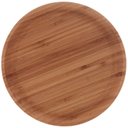 Ver mais imagens de Bandeja de Bambu Round 20cm Lyor Prato Redondo Servir Mesa Posta Decoração