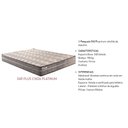 Ver imagem 6 de Conjunto Box Baú Casal Colchão Espuma Paropas D45 Pasquale Plus Gray + Base Crc Suede Black (
