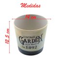 Ver imagem 2 de Kit 10 Mini Vasos de Planta Cachepot Estampados Decorados 12,5cm
