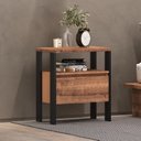 Ver imagem 1 de Mesa de Cabeceira Industrial 1 Gaveta M122 