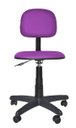 Ver imagem 2 de Cadeira Secretaria Giratoria Polo - Couro SinteticoCorano - Roxo