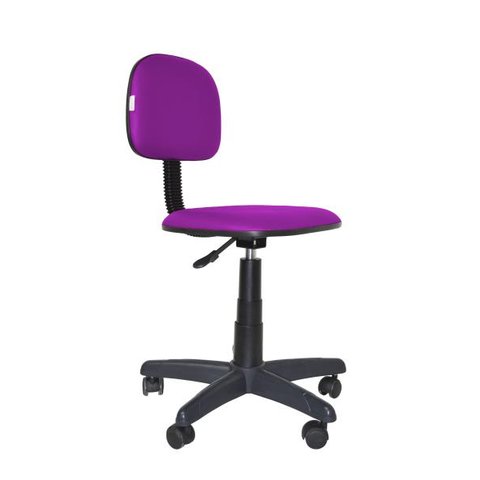 Cadeira Secretaria Giratoria Polo - Couro SinteticoCorano - Roxo
