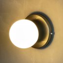 Ver imagem 3 de Arandela Luminaria de Parede Dama Globo Vidro 10cm Decoração Casa Sala Quarto Banheiro Escritório