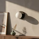 Ver imagem 2 de Arandela Luminaria de Parede Dama Globo Vidro 10cm Decoração Casa Sala Quarto Banheiro Escritório