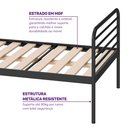 Ver imagem 7 de Treliche com Escada Lateral em Ferro Aço Carbono Tubular Teko Casatema MadeiraOriginals