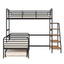 Ver imagem 4 de Treliche com Escada Lateral em Ferro Aço Carbono Tubular Teko Casatema MadeiraOriginals Verde/Álamo