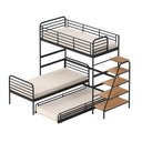 Ver imagem 2 de Treliche com Escada Lateral em Ferro Aço Carbono Tubular Teko Casatema MadeiraOriginals Verde/Álamo