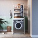 Ver imagem 3 de Estante para Lavanderia 3 Prateleiras 70x181cm Branco P1065