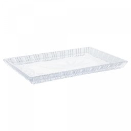 Travessa de Cristal Janine 29,5cm X 19,5cm - Lyor - 2