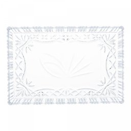 Travessa de Cristal Janine 29,5cm X 19,5cm - Lyor - 4