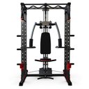 Ver imagem 2 de Multi Estação de Musculação Crossover Preta e Vermelha