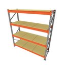 Ver imagem 1 de Mini Porta Pallet Inicial Continuação 250 Kg Nivel Conjunto Paletes Palete Módulo 200x180x60