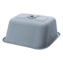 Ver imagem 3 de Cuba Tanque de Aço Inox 1mm Alto Brilho C100 55x45x22,5 Cm