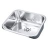 Cuba Tanque de Aço Inox 1mm Alto Brilho C100 55x45x22,5 Cm - 2
