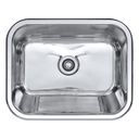 Ver imagem 1 de Cuba Tanque de Aço Inox 1mm Alto Brilho C100 55x45x22,5 Cm