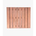 Ver imagem 2 de Deck Modular 86x86cm Texturizado In Brasil Marrom/Ipê