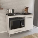 Ver imagem 1 de Balcão para Cooktop 1 Porta 1 Gaveta 105cm Dubai