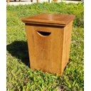 Ver imagem 1 de Banco Baú Pequeno em Madeira de Demolição