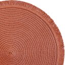 Ver imagem 3 de Lugar Americano Redondo Franja 38cm Terracota