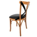 Ver imagem 3 de Cadeira Para Restaurante Gourmet Cozinha Madeira Design X