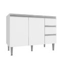Ver imagem 2 de Balcão para Pia de Cozinha 3 Gavetas 2 Portas Athena 