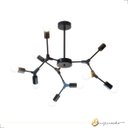 Ver imagem 5 de Luminária de Teto Pendente Twig Preto 9xe27 40cm
