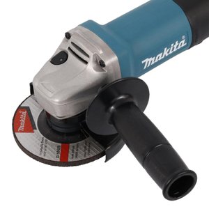 Esmerilhadeira Angular 115mm Industrial 840w Chave Punho 5 Discos Maleta 9557hpgx2 220v Makita