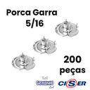 Ver imagem 2 de Porca Garra 5/16 Zincado 200un Caixa Ciser