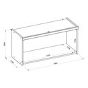 Ver imagem 6 de Armário de Cozinha Modulado Allure C/ 1 Porta Basculante 80cm Jequitiba/gris Fosco - Linea Brasil