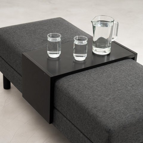 Mesa Bandeja Antúrio Cabecasa Madeiraoriginals Preto