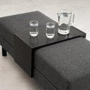Ver imagem 1 de Mesa Bandeja Antúrio CabeCasa MadeiraOriginals Preto 100% MDF
