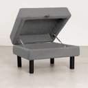 Ver imagem 4 de Puff Baú Antúrio 60cm CabeCasa MadeiraOriginals