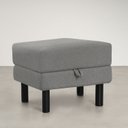 Ver imagem 3 de Puff Baú Antúrio 60cm CabeCasa MadeiraOriginals