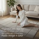 Ver imagem 2 de Tapete Sala Dubai Pérola Art 402 Antiderrapante:2,00x2,50