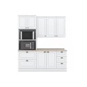 Ver imagem 6 de Cozinha Modulada Henn Americana 4 Peças (1aéreo+1balcão+1paneleiro+1complemento) Cz125 Branco-