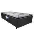 Ver imagem 1 de Cama Box Conjugado Solteiro: Colchão Ortopédico D28 ProDormir Advanced Pillow Top Black (88x188x50)