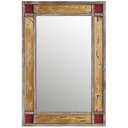Ver imagem 1 de Espelho Decorativo Retangular Rústico com Moldura 77cm x 57cm Decore Ponto