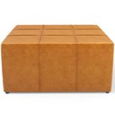 Ver imagem 7 de Puff Decorativo Para Sala de Estar Quadrado Milano 90x90cm W01 Couríssimo Whisky - Lyam Decor