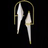 Pendente Perch Bird Pássaros Origami Ouro Fosco Led 8w Starlux St1786 - 4