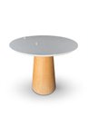Ver imagem 1 de Mesa de Jantar Redonda com Tampo Laqueado 90cm