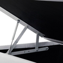 Ver imagem 2 de Cama Box Baú Solteiro 78 X 188 - Sintético Branco