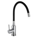 Ver imagem 1 de Misturador Monocomando de Cozinha Mesa Isis Black Matte Drop
