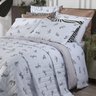 Jogo de Cama Queen 3 Pç Lençol + Fronha Classic Estampado Deu Zebra - 3