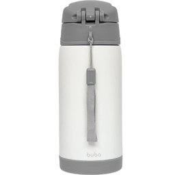 Garrafa Termica Infantil com Canudo Gumy 400ml Off White Buba 18063 - 3