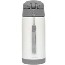 Ver imagem 3 de Garrafa Termica Infantil com Canudo Gumy 400ml Off White Buba 18063