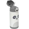 Garrafa Termica Infantil com Canudo Gumy 400ml Off White Buba 18063 - 4