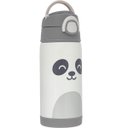 Ver imagem 2 de Garrafa Termica Infantil com Canudo Gumy 400ml Off White Buba 18063