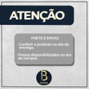 Ver imagem 4 de Kit 2 Puffs Pés em Madeira Maciça Redondo para Sala Cinza B3