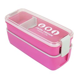 Pote Marmita de 2 Andares 750ml - Vibe Pink - Rosa - 1